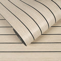 VEELIKE Coastal Oak Wood Wall Panels Peel and Stick Light Oak Wood Slat Wall by VEELIKE