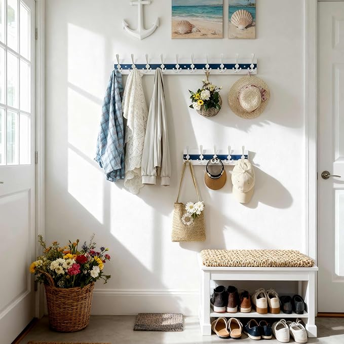 SKOLOO Coastal Wall Mounted Coat Rack - Image 5