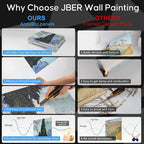 JBER Art Acoustic Panels, 47.2×27 Inches Acoustical Wall Panels, Sound - Image 6