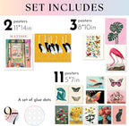 97 Decor LARGE11x14 Eclectic Wall Art Prints - Image 2