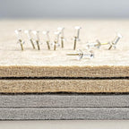 Lightomorrow Bulletin Board, 24 x 18 inches Felt Board - Image 4