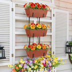 OYEAL Railing Planter Box Window Boxes Planters - Image 6
