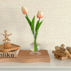 Beige Grasscloth Peel and Stick Wallpaper 17.3"x480" Faux Linen Textured - Image 3