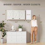 Furnaza Farmhouse Large Wall Cabinets - Image 3
