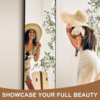 Delma Wall Full Length Mirror, Standing Mirror Full Body, Large Floor - Image 2