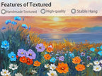 Ardemy Landscape Wall Art for Living Room Extra Large Wildflower Pictures Wall - Image 4
