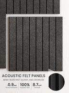 Bumusty Large Cork Board Alternative-36 x 24" Felt Bulletin Board Tiles - Image 3