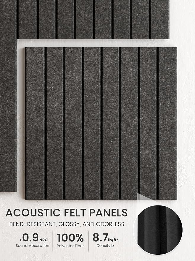 Bumusty Large Cork Board Alternative-36 x 24" Felt Bulletin Board Tiles - Image 3
