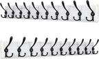 SKOLOO Rustic Large Wall Mounted Coat Rack-38.6'' Long Coat Rack by SKOLOO