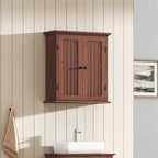 ChooChoo Bathroom Wall Cabinet, Over The Toilet Space Saver Storage Cabinet - Image 5