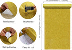 CHIHUT Gold Sparkle Contact Paper 15.7''x100'' Gold Glitter Wallpaper Peel and - Image 9