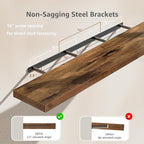 QEEIG Floating Shelves for Wall 55.1" Extra Long - Image 4