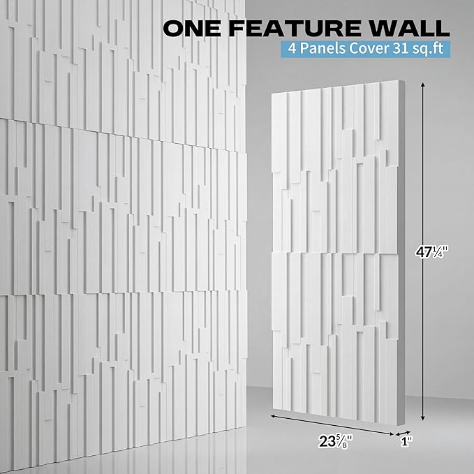 Large PU Decorative Wall Panels, TV Wall, Office & Commercial Spaces - Image 2