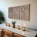 qmmp Modern Wooden Wall Sculptures by qmmp
