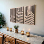 qmmp Modern Wooden Wall Sculptures by qmmp