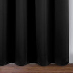 LEMOMO Black Thermal Blackout Curtains/38 x 84 Inch/Set of 2 Panels Room - Image 8
