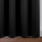 LEMOMO Black Thermal Blackout Curtains/42 x 95 Inch/Set of 2 Panels Room - Image 9