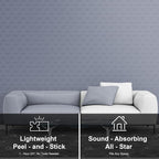 WoveN SounD Brick Acoustic Wall Panels Seamless Visual, High Density, Sound - Image 7