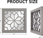 Set of 4 Boho Wall Mirrors - Image 4