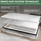 FENNIO Full Length Mirror with Lights, Wall Mounted Hanging Mirror with Lights - Image 7