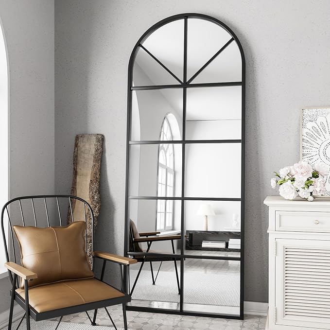 Full Length Mirror, Oversize Wall Mirrors, Farmhouse Standing Mirrors by ZMYCZ
