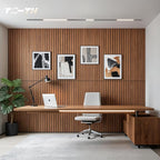 TO-TH Wood-Look Acoustic Panel, 4 Pack 47.2” x 23.6” Soundproof Wall Panels - Image 6