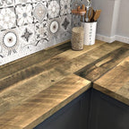 WESTICK Wide Brown Faux Wood Wallpaper by WESTICK