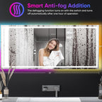 Antok 32"x 72" LED Bathroom Mirror - Image 6
