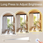 Arched LED Bathroom Mirrors - Image 4