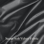 NICETOWN Grey Velvet Blackout Curtains 108 inches Long - Image 8