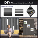 BSHEAD 8 Pack 2-Layer Large Soundproof Wall Panels, 15.7 x 15.7 x 0.43 in Sound - Image 4