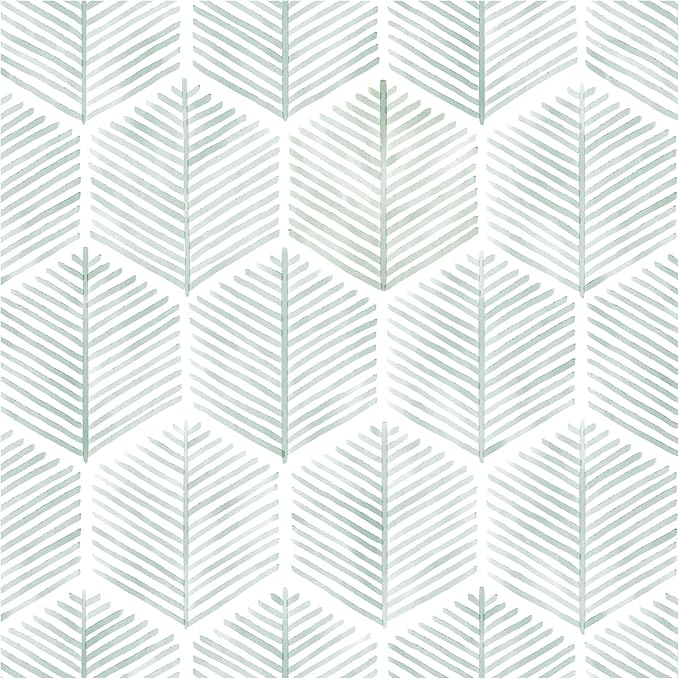 Modern Peel and Stick Wallpaper 17.3''×78.8'' Geometric Wallpaper Boho Contact by OSECAGE
