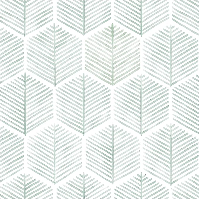 Modern Peel and Stick Wallpaper 17.3''×393'' Geometric Wallpaper Boho Contact by OSECAGE
