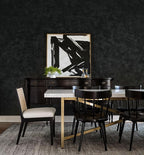 Yasinet Peel and Stick Wallpaper Black Removable Wallpaper Modern Black Contact - Image 4