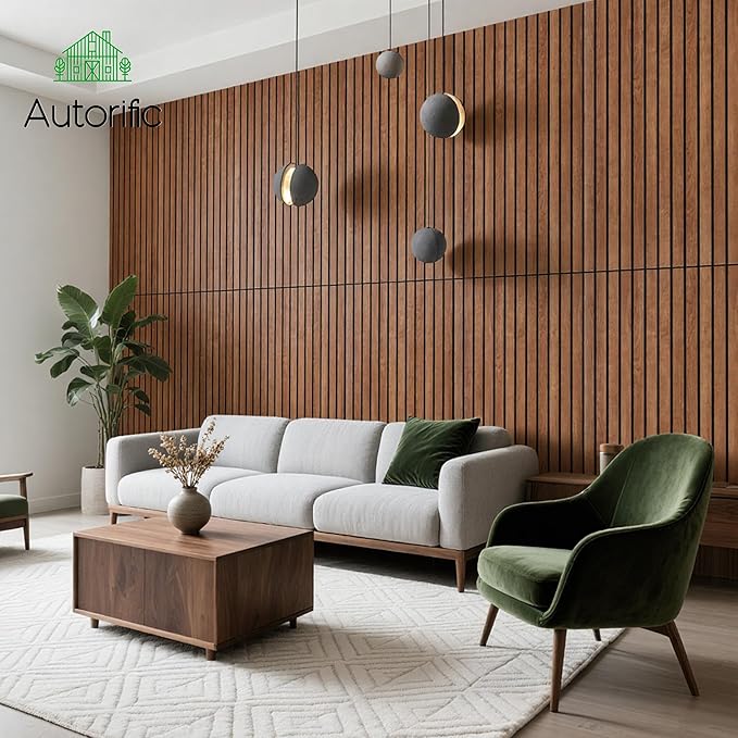 Wood Veneer Acoustic Panels, 4 Pack 47.2”x23.6” Sound Panels, Decorative Large - Image 6