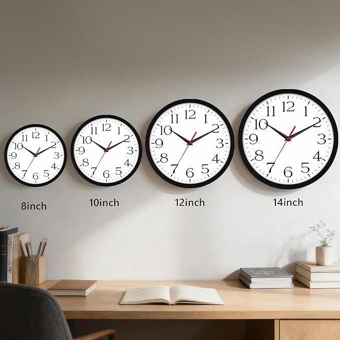 DAXSMY 14 Inch Wall Clock - Image 3