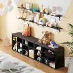 DINZI LVJ Long Wall Shelves, 47.3Inch Wall Mounted Shelves Set of 2, Extra - Image 7