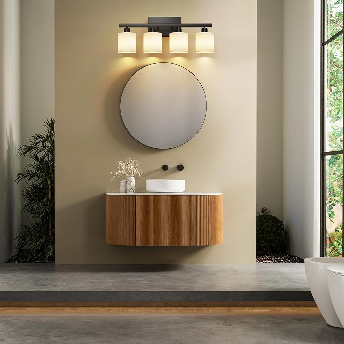 PARTPHONER Bathroom Light Fixtures, Bathroom Lighting Fixtures Over Mirror - Image 9