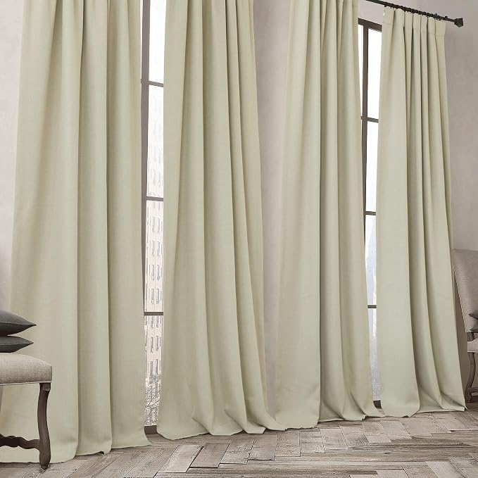 NICETOWN Room Darkening Bedroom Curtains 84 inches Long, Pinch Pleated Curtains - Image 6