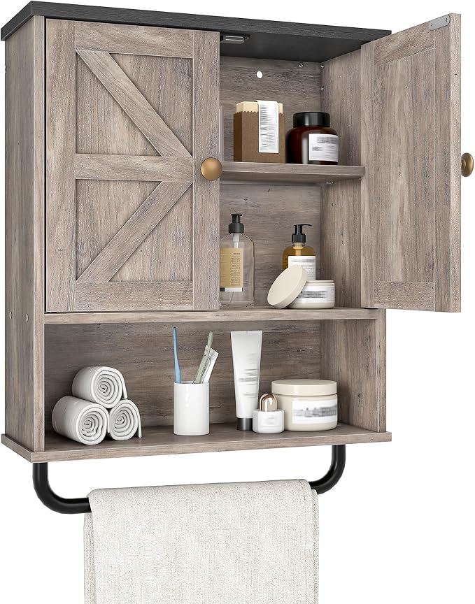 CHOEZON Bathroom Wall Cabinet, Medicine Cabinet - Image 9