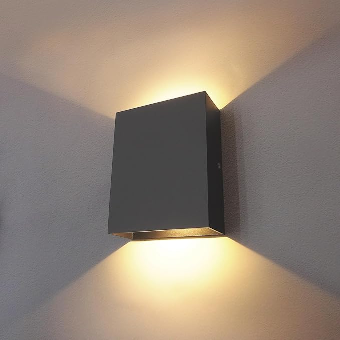 KICAAO LED Wall Sconces 4 Pack, 12W Modern Wall Lamp, Hardwired Aluminum Wall - Image 2
