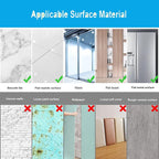 16"x 12"x 4Pcs Acrylic Mirror Sheet, Flexible Non Glass Full Length Full Body - Image 5
