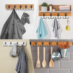 12 Sets Vintage Coat Hooks, Wall Hooks - Image 7