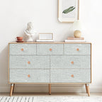 Amiya Grasscloth Grey Wallpaper Peel and Stick Faux Fabric Linen Contact Paper - Image 3