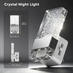 L LOHAS LED Night Light, Dimmable Night Lights Plug into Wall, 2 Pack Acrylic - Image 7