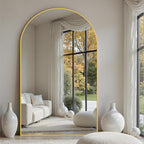 Suidia 82"x44" Arched Full Length Mirror - Image 2