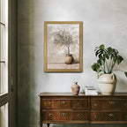 Vintage Olive Tree Canvas Wall Art, Farmhouse Aesthetic Oil Painting, Rustic - Image 5