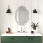 Better Bevel Frameless Oval Mirror | 24" x 36" Bathroom Wall Mirror w/Beveled - Image 2