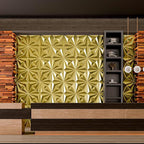 AMZDEPOT 3D Wall Panels for Interior Wall Decor, 3 Layout Options PVC Textured - Image 7