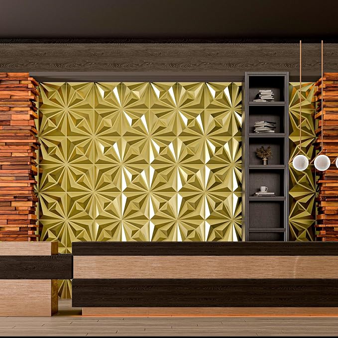 AMZDEPOT 3D Wall Panels for Interior Wall Decor, 3 Layout Options PVC Textured - Image 7
